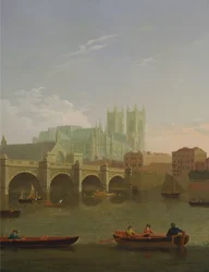 Westminsterské opatství a most